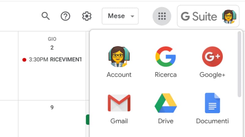 Applicazioni G Suite